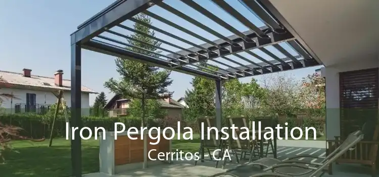 Iron Pergola Installation Cerritos - CA